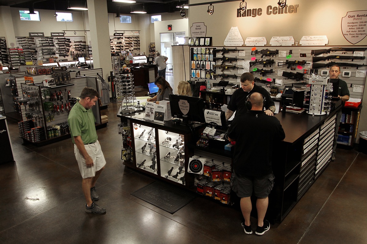 Nashville Armory range check in counter
