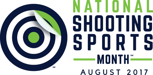 National Shooting Sports Month logo