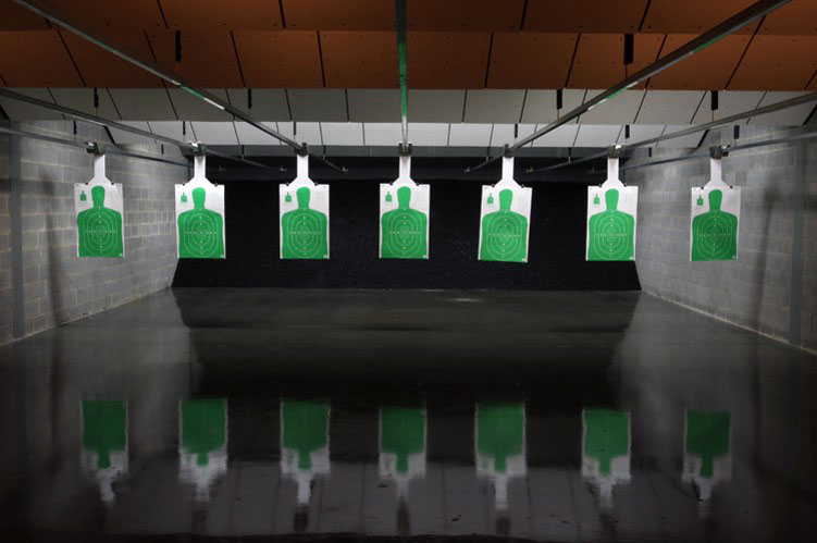 Carolina Sporting Arms Shooting Range - Downrange
