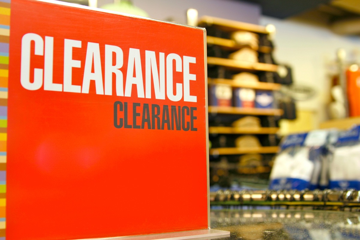 Clearance Sign