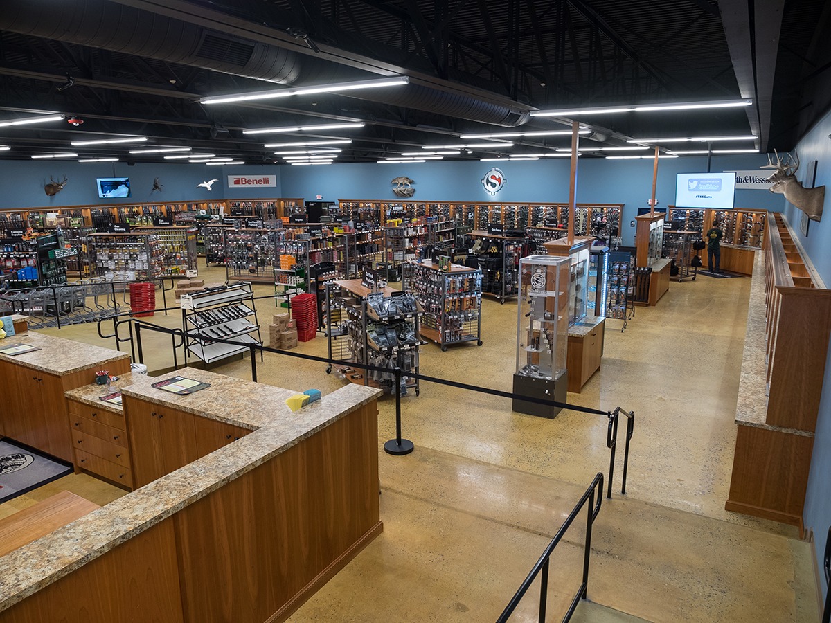 The Sportsman's Shop Sunken Retail Floor
