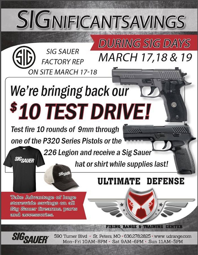 SIG SAUER Factor Day at Ultimate Defense Range