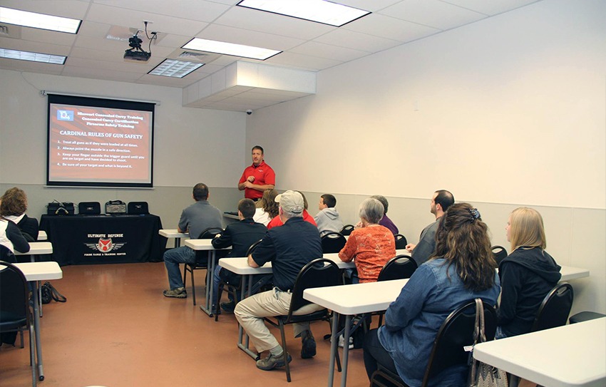 Ultimate Defense Firing Range Classroom - Safety