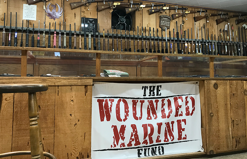 Cals Custom Gun Shop - The Wounded Marine Fund