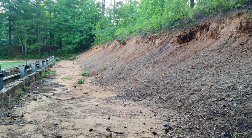 Outdoor range Lead reclamation