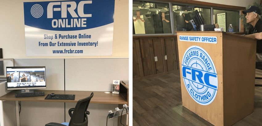 FRC - Firearms Range & Clothing Online Store and Range Safety Officer RSO