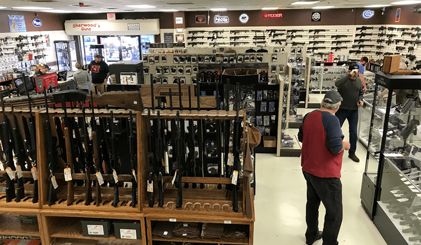 Sherwood's Guns Retailer
