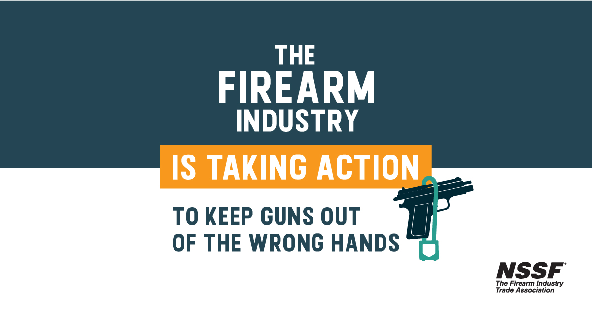 The+firearm+industry+leads+the+way+in+providing+solutions+to+keep+guns+out+of+the+wrong+hands.+Here+are+five+%2523GunSafety+initiatives+you+should+know+about.