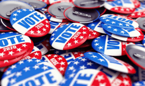 vote 2020 buttons