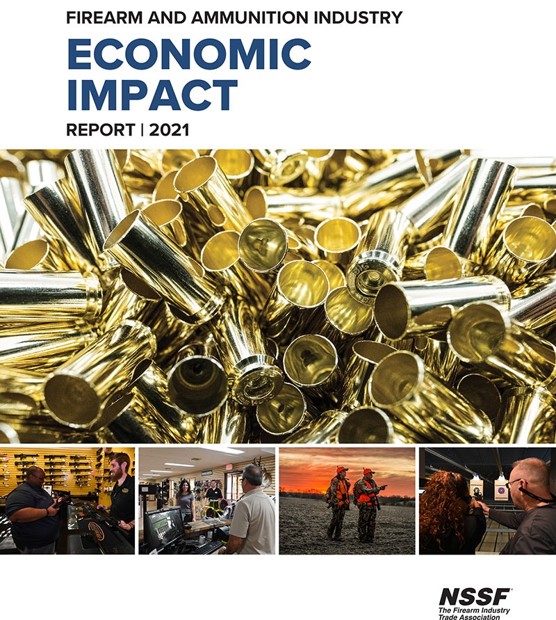 Firearm and Ammunition Industry Economic Impact Report 2021 cover