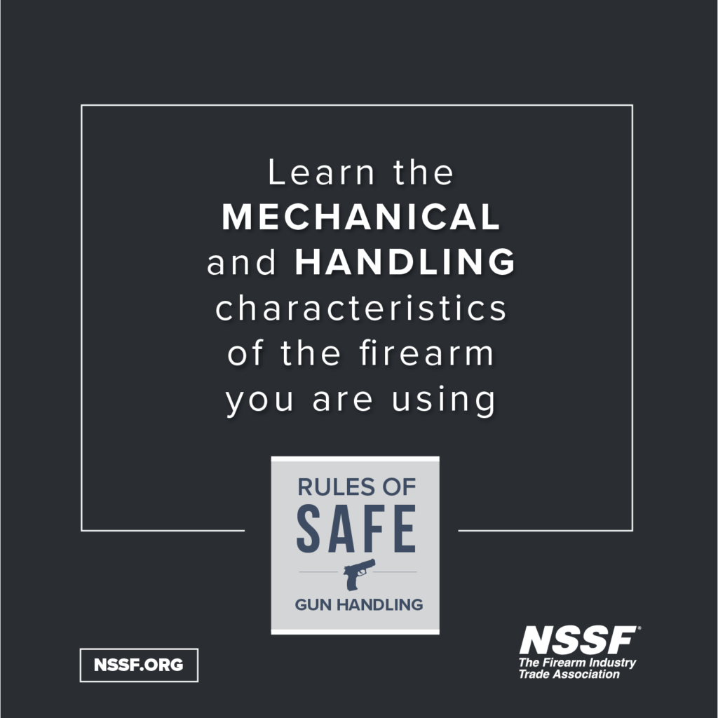 Learn Mechanical Characteristics of Your Firearm