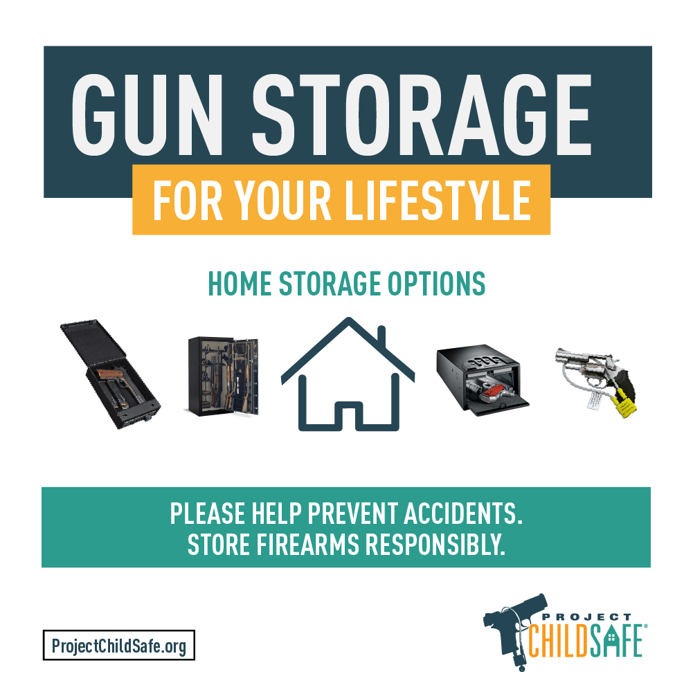 Safe gun storage options for your home