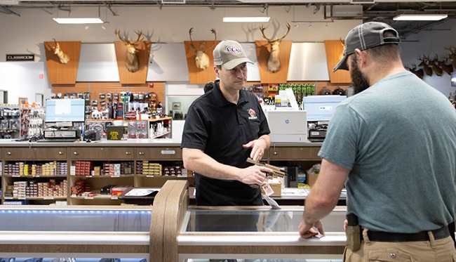 Cape Gun Works - Retail Counter