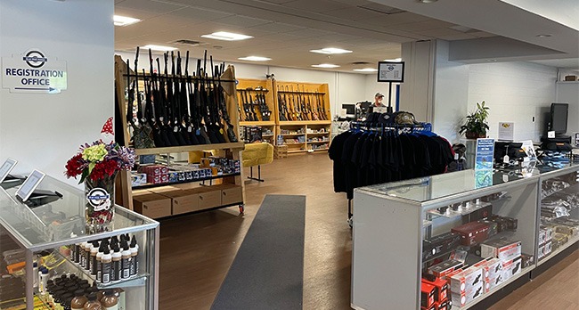 Blue Trail Range retail store