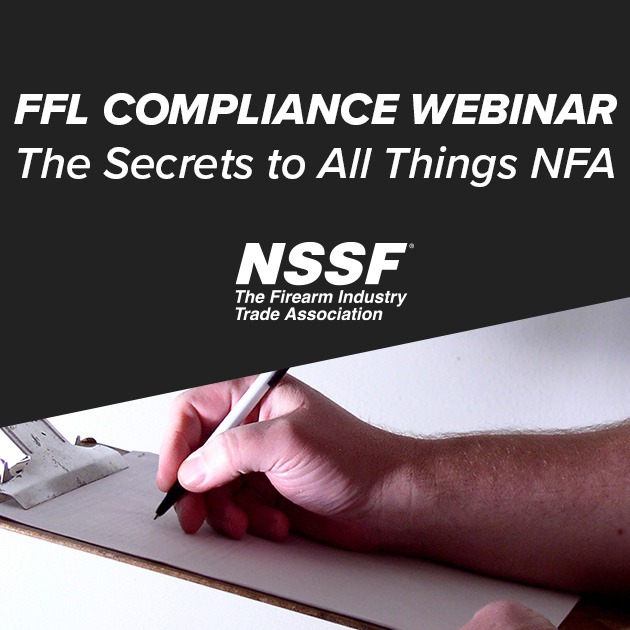 Thumbnail Graphic Reads - FFL Compliance Webinar: The Secrets to All Things NFA