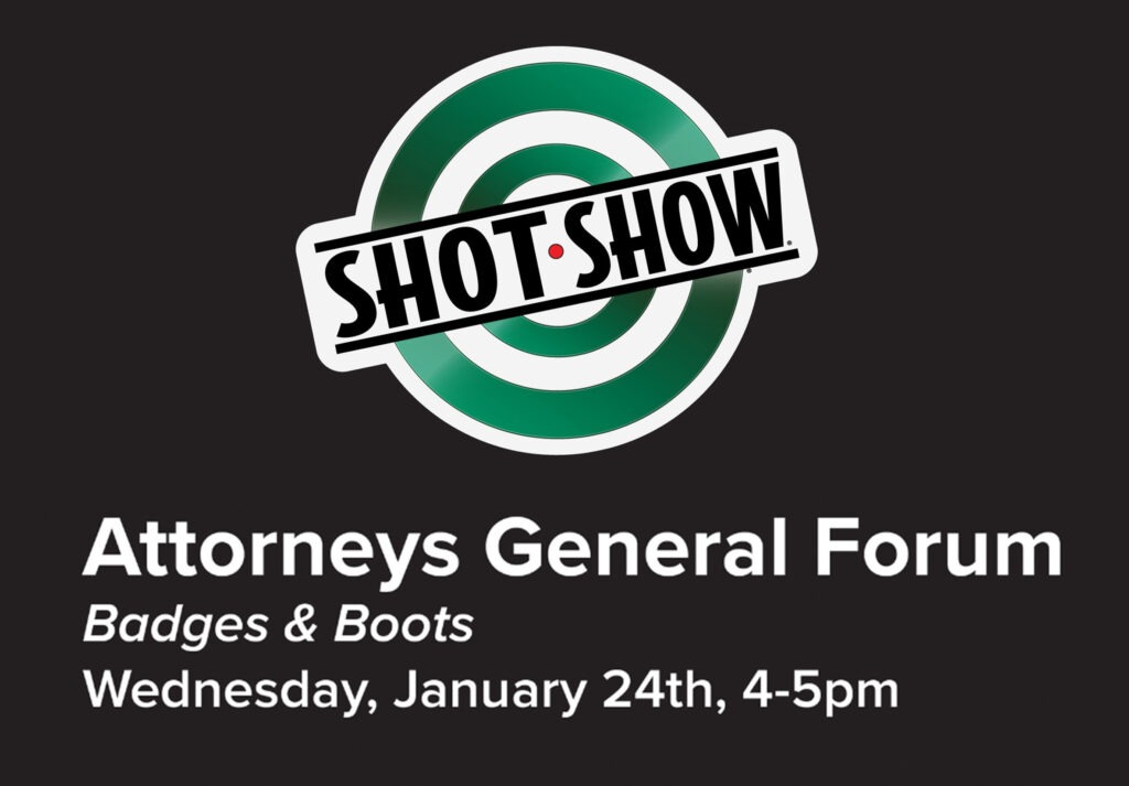 NSSF to Host State Attorneys General Forum at SHOT Show 2024 • NSSF