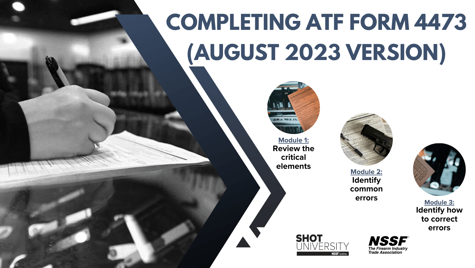 Completing ATF Form 4473