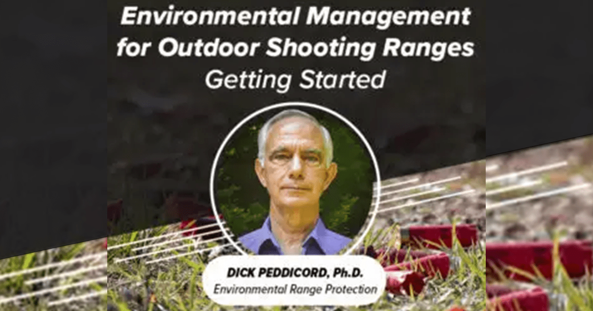 Environmental Management for Outdoor Shooting Ranges