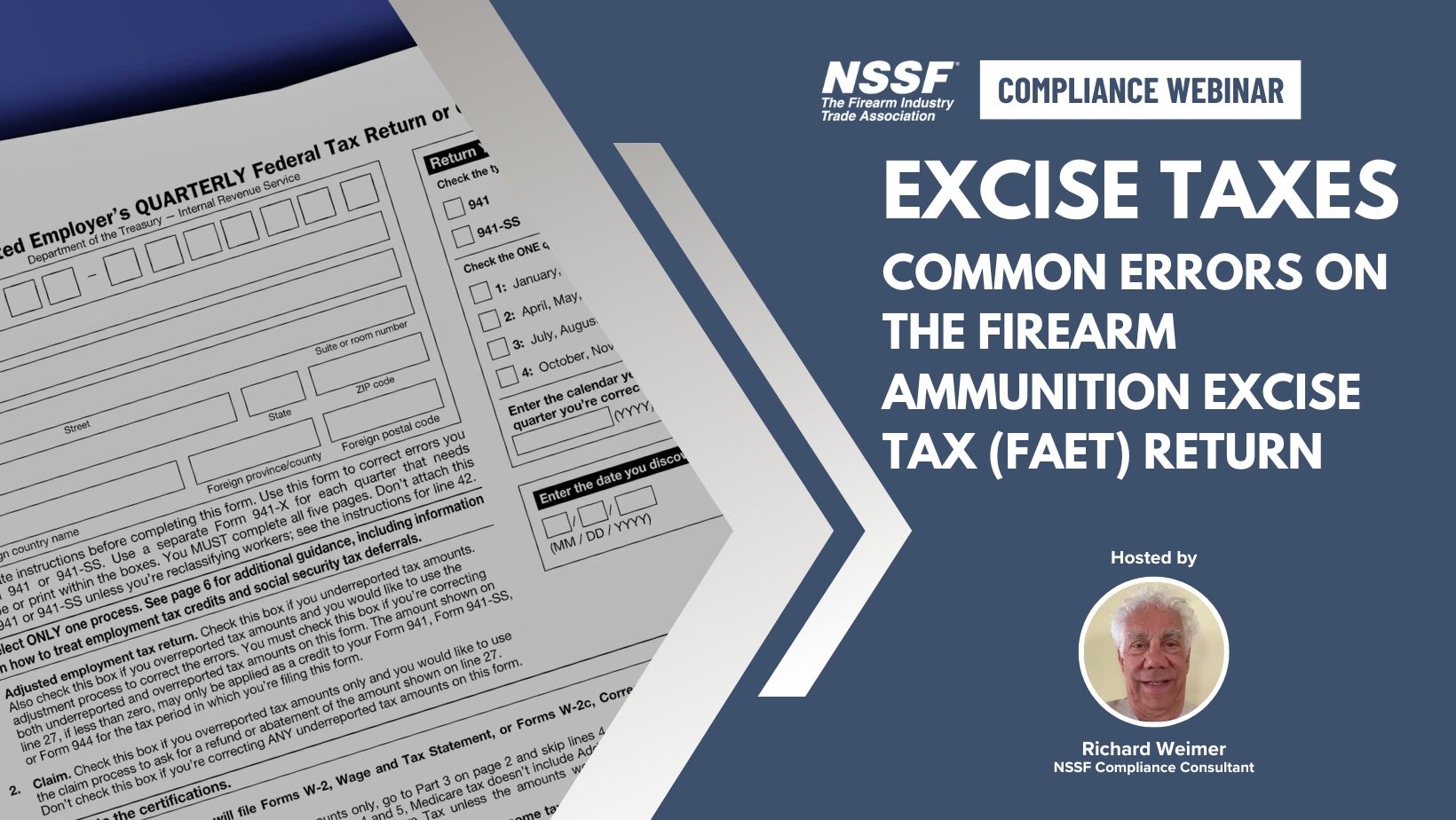 Tax Compliance: Common Errors on the Firearm Ammunition Excise Tax (FAET) Quarterly Return