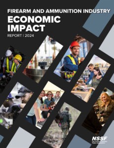 2024 Firearm and Ammunition Industry Economic Impact Report cover
