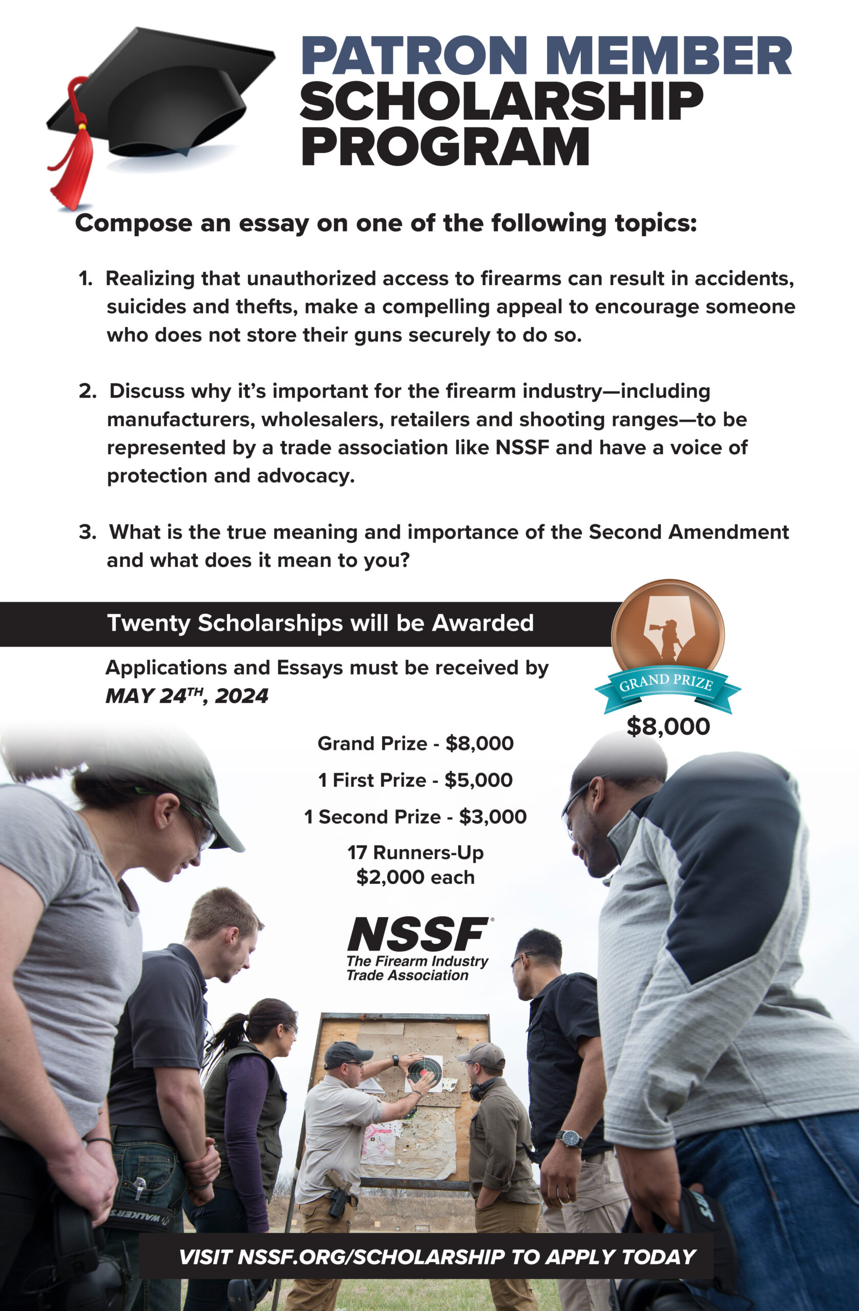 NSSF Patron Member Scholarship - 2024