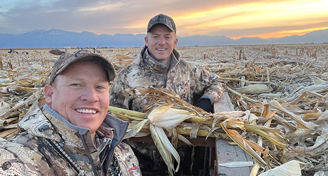 Blake Moore hunting