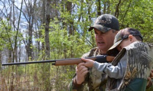 U.S. Rep. James Comer Republican from Kentucky teaching youth to hunt