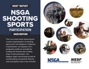 NSGA Shooting Sports Participation Report 2025 Edition cover