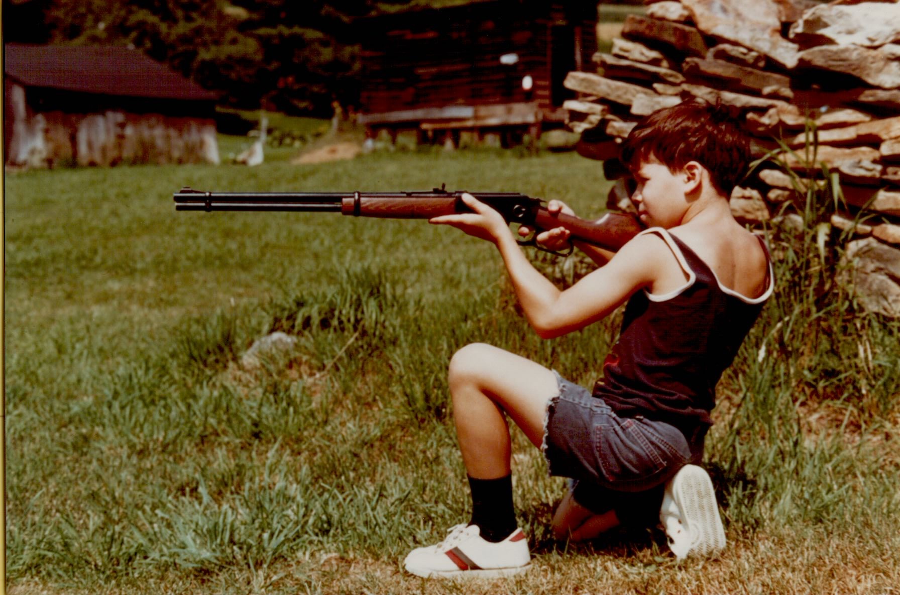 Senator David McCormick as a child.
