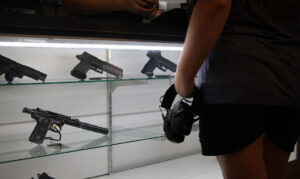 handgun sale counter