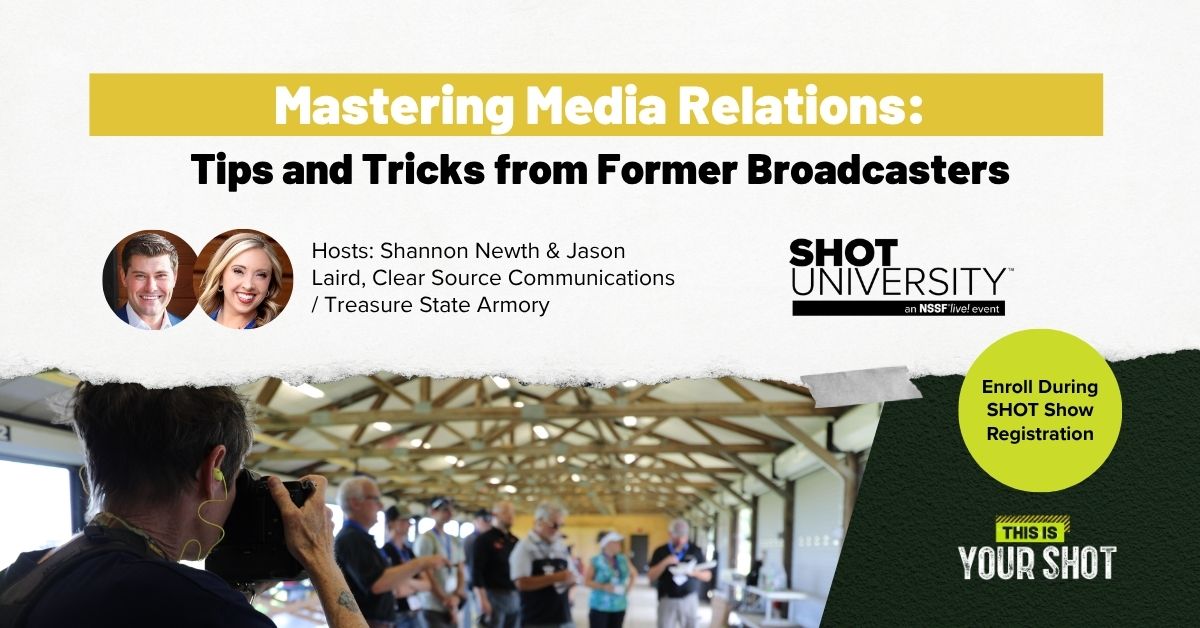SHOT University - Shannon Newth and Jason Laird - Mastering Media Relations
