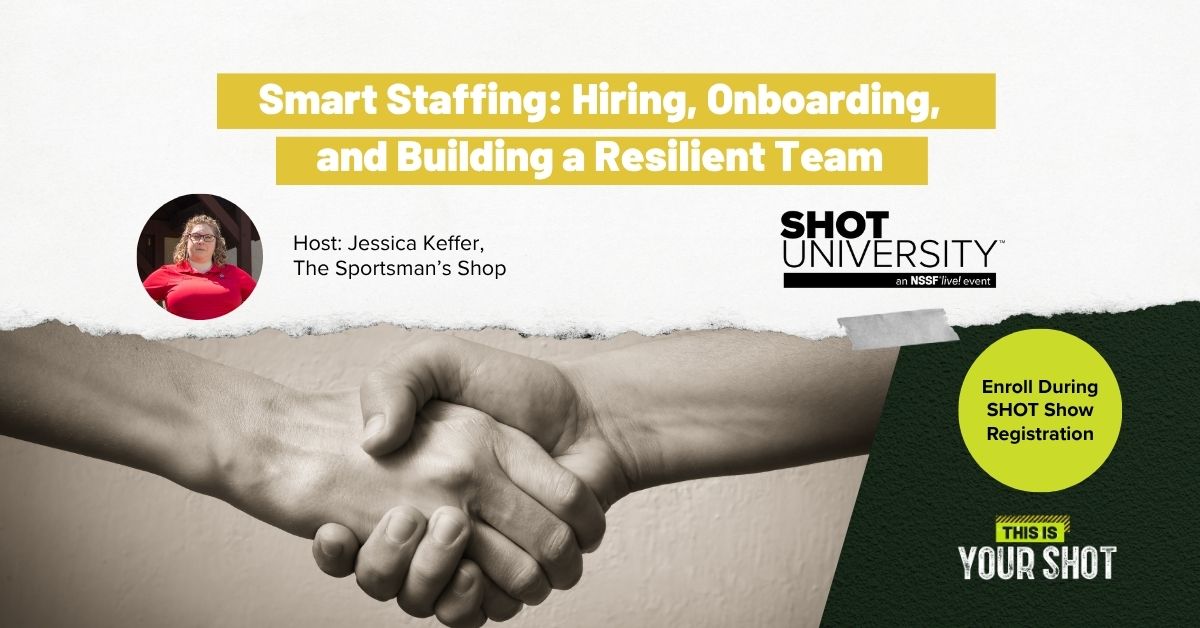 SHOT University - Jessica Keffer - Smart Staffing: Hiring, Onboarding, and Building a Resilient Team