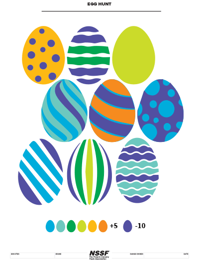 free printable Easter Egg hunt image target